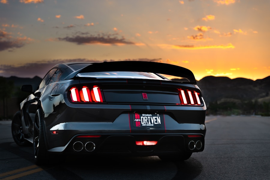 Luxury limousine interior